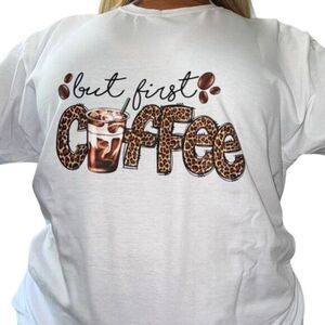 Woman’s tee shirt “funny” mama needs coffee - iced coffee tee shirt